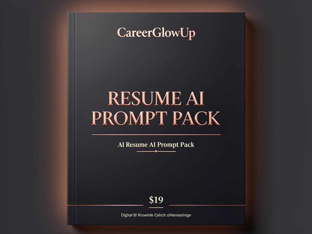 Resume AI Prompt Pack